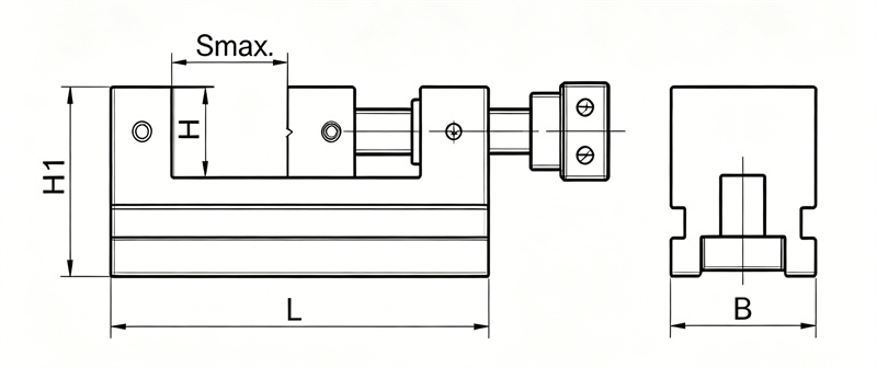 Standard Screw Toolmaker Vise1